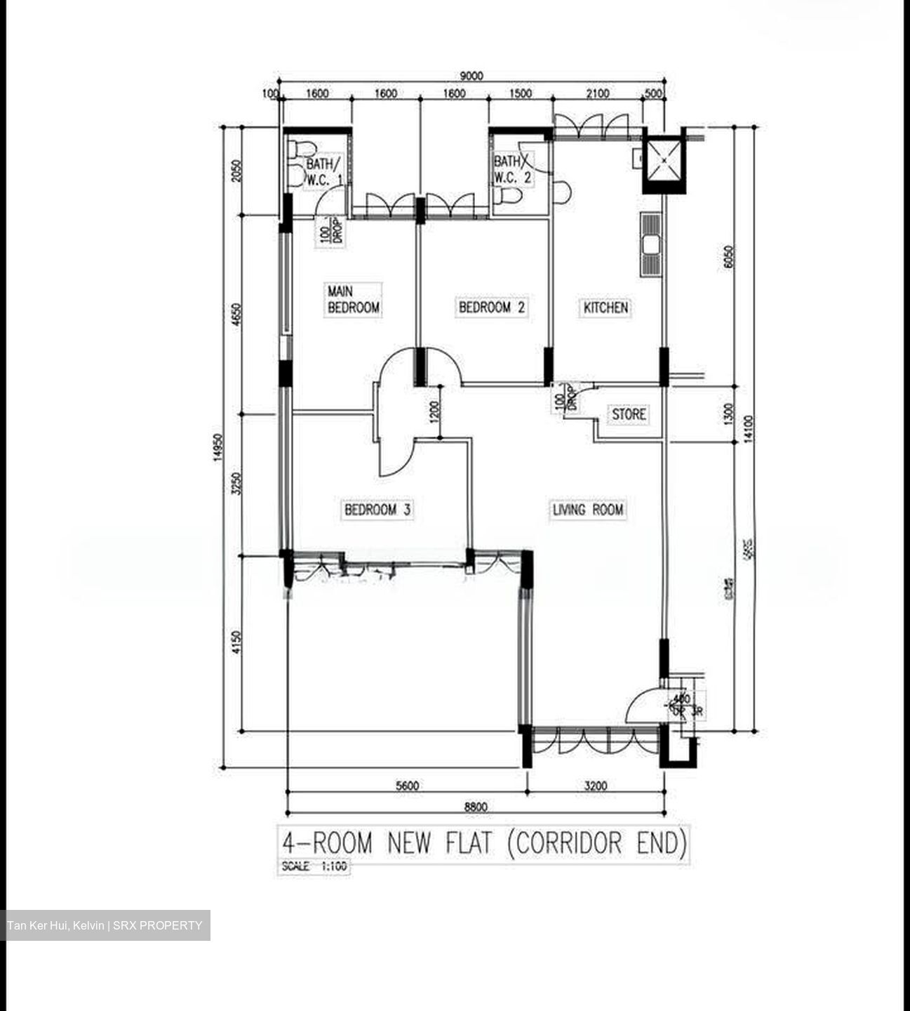 Blk 239 Gombak Gardens (Bukit Batok), HDB 4 Rooms #615972111